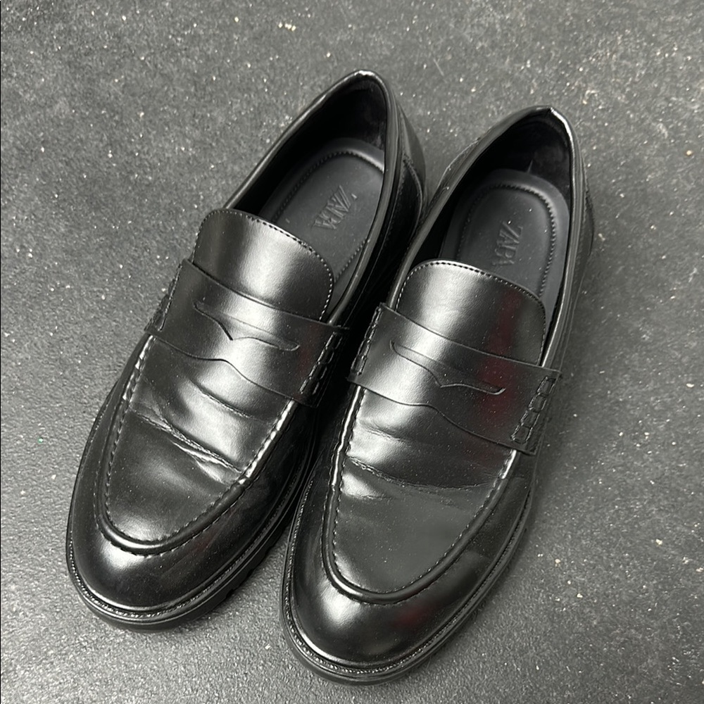 Men's Black Loafers